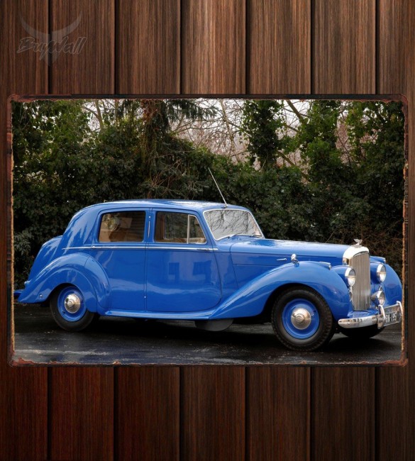 Металлическая табличка Bentley Mark VI Saloon 031 Металлическая табличка Bentley Mark VI Saloon 031